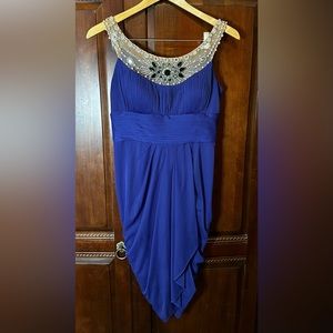 Adrianna Papell Collection Royal blue dress, size 6